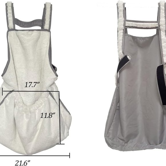 Warm Cozy Sling Carrier for lovable pets on Outdoor hanging out - Picture 9 of 10